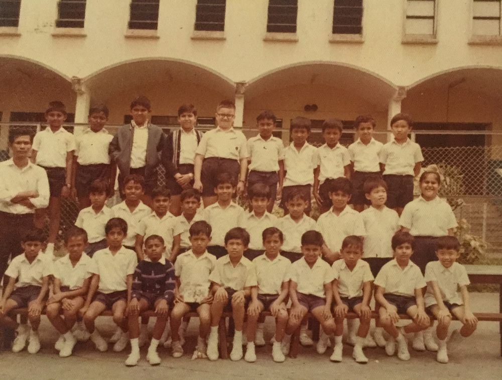 Ian's primary school class photo